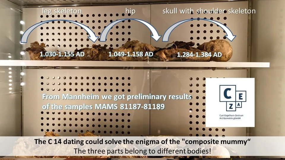 Mumie C14 Ergebnisse